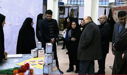 حضور فعال  نمایندگی ستاددیه ی استان در نمایشگاه توانمندی های زنان استان اردبیل