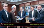 دیدار مدیرعامل ستاد مردمی دیه کشور با رئیس کل دادگستری استان و تقدیر از ایشان به عنوان مدیر نمونه کشوری