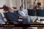 دیدار مدیر نمایندگی ستاد مردمی دیه استان اردبیل با رئیس دادگستری پارسآباد برای تسریع در آزادی زندانیان جرایم غیرعمد